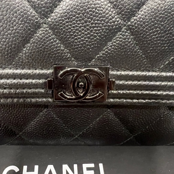 Chanel So Black Boy Wallet - Picture 3 of 12
